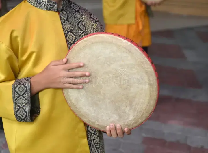 Kompang adalah alat musik perkusi tradisional yang berasal dari masyarakat Melayu di Malaysia.